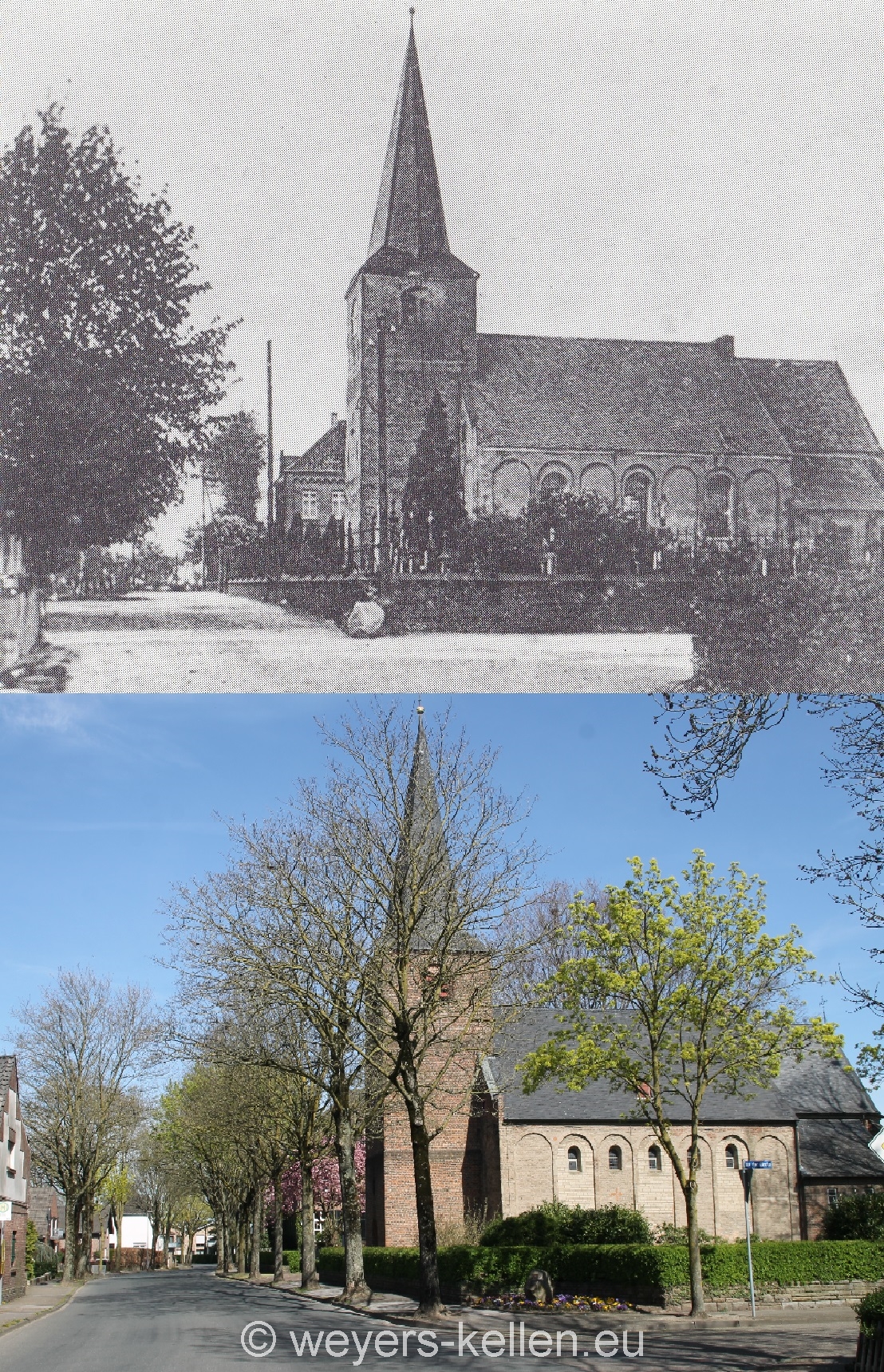 Alte Kirche - alt-neu 02